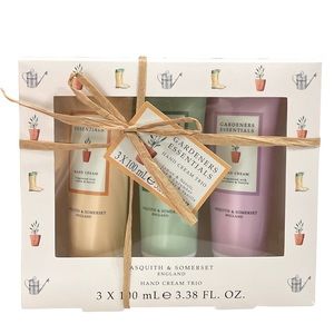 NEW! Asquith & Somerset GARDENERS ESSENTIALS Hand Cream Trio Set